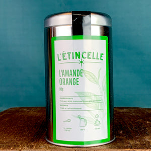L'AMANDE ORANGE - Thé Vert - 80g