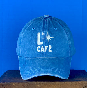 Vintage Casquette L'Etincelle Café - Bleu Profond